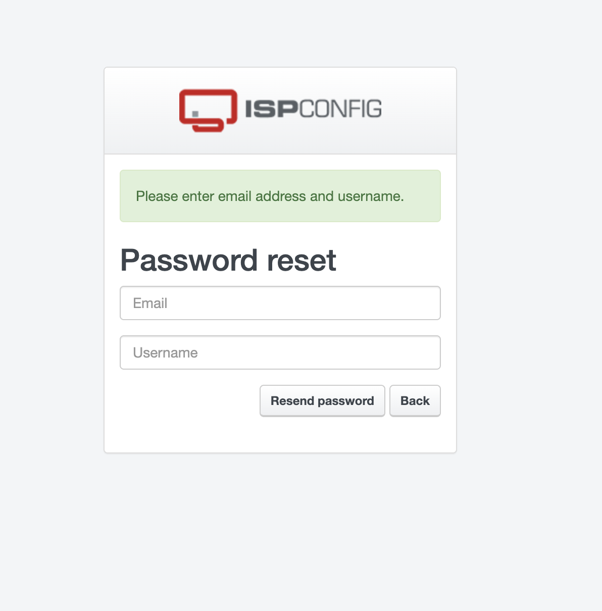Using `admin` username