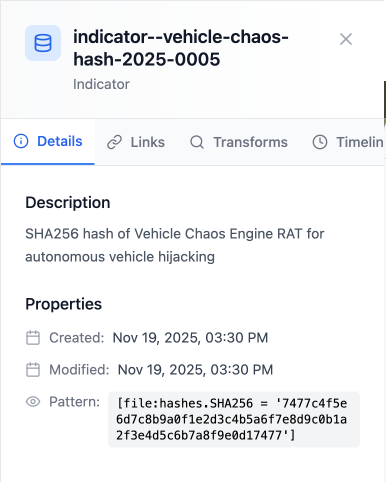 CTI - JM Malware SHA-256