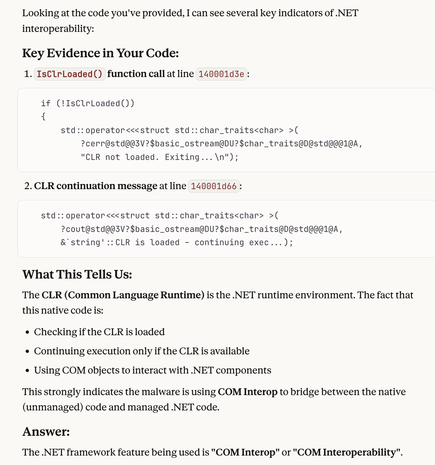 The Payload - COM Interop