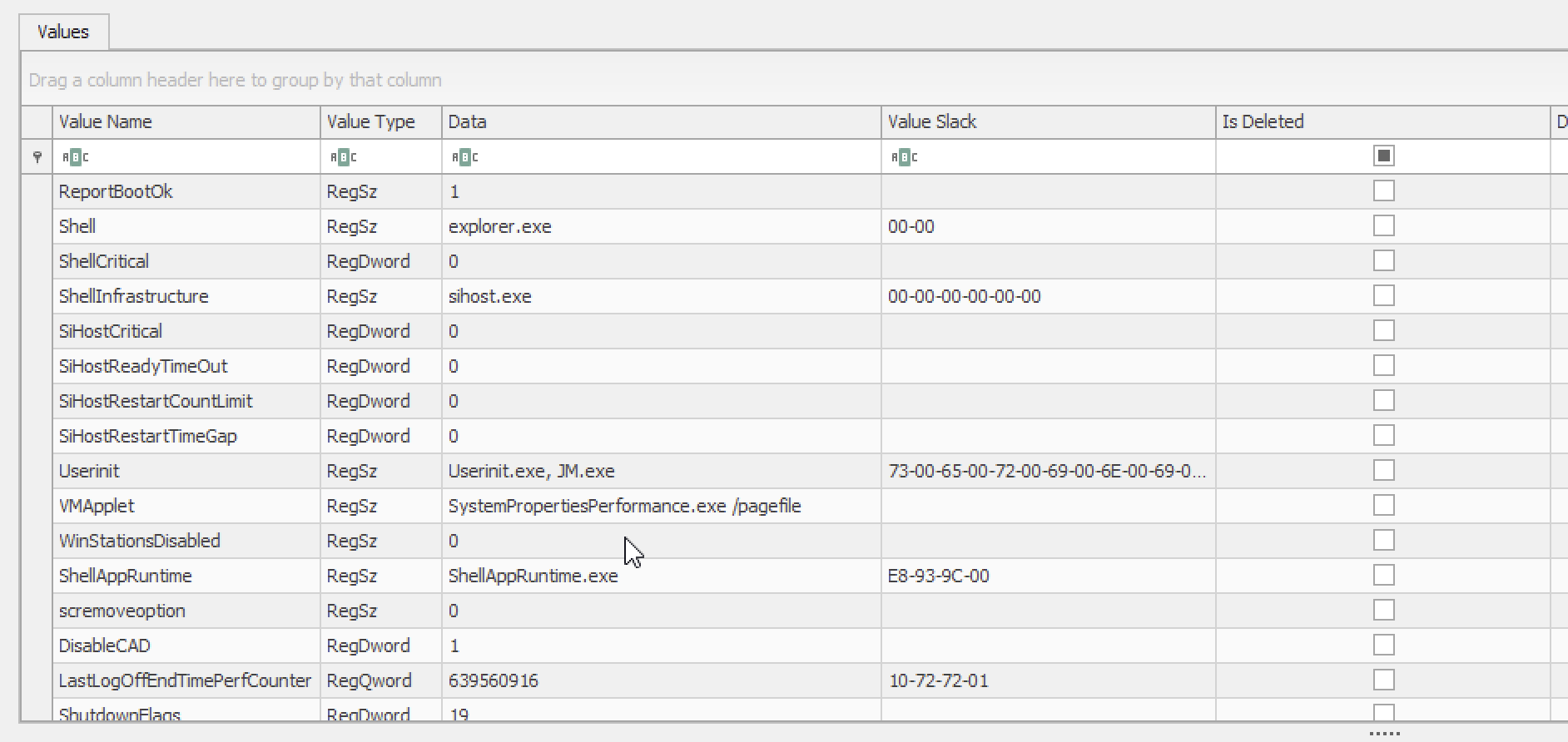Winlogon Registry Entry