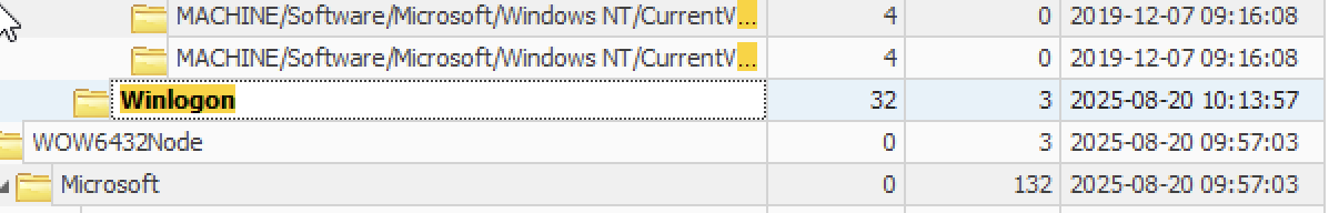 Winlogon Registry Entry