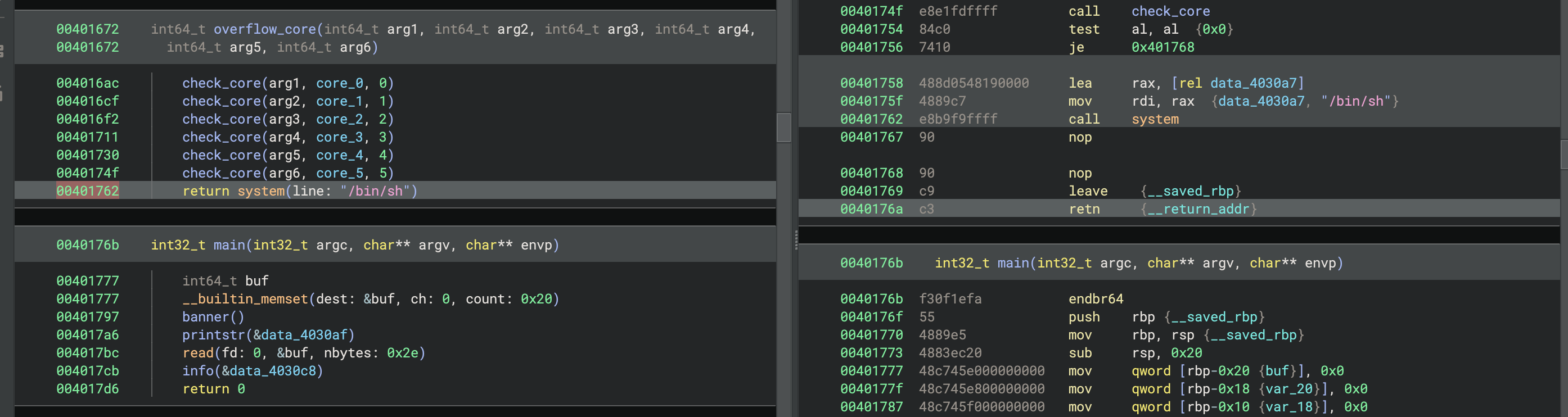 Rookie Mistake - `main` function